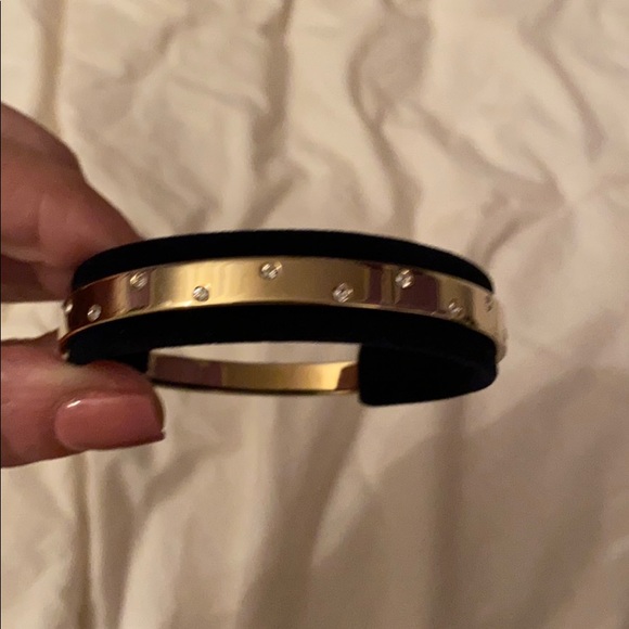 Swarovski Gold and Crystal Bangle “Random” NIB - Picture 5 of 7